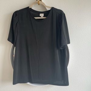 A New Day Tee with Flutter Sleeves